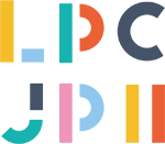 Logo couleur texte slogan
